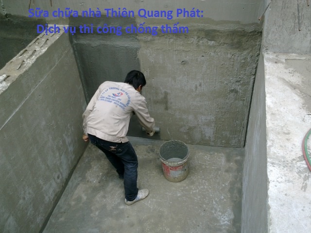 Dịch vụ chống thấm tại quận Bình Thạnh