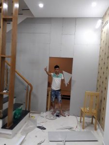 Làm vách ngăn phòng máy lạnh giá rẻ