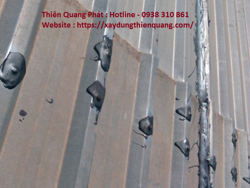 Thợ chống dột mái tôn tại quận 5