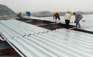 Thi công lợp mái tôn tại quận 7