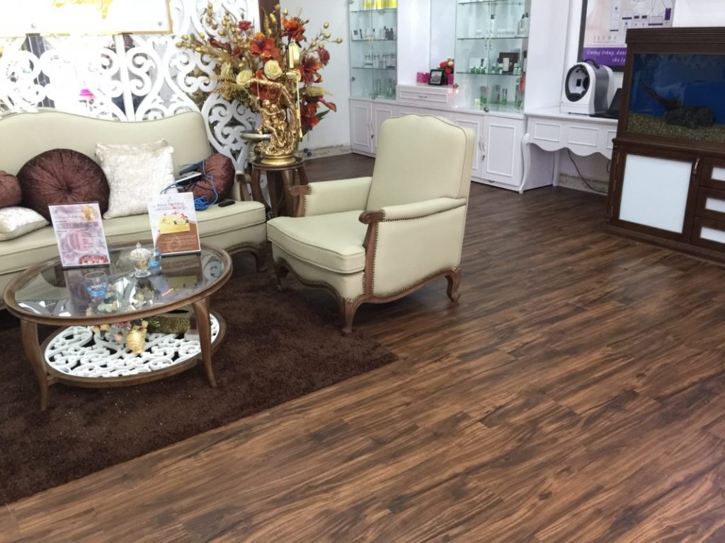 Thi công sàn nhựa giả gỗ tại Thủ Đức