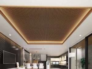 Trần hộp trần la phông phòng khách quận 5