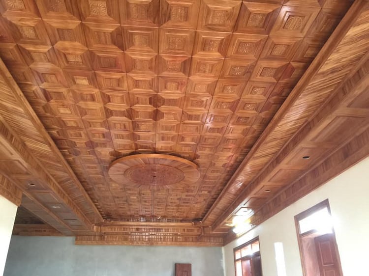 Trần hộp trần la phông phòng khách quận 11