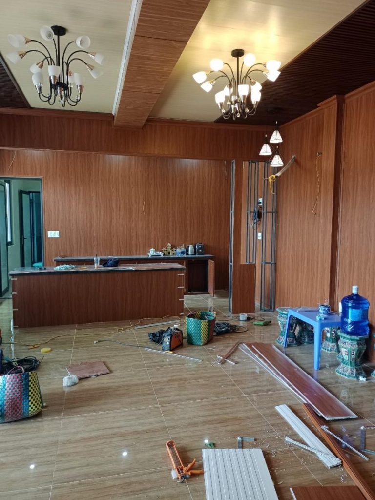 Báo giá làm vách ngăn nhựa nano 2 mặt